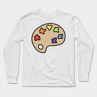 Paint Palette Long Sleeve T-Shirt